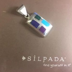 Silpada Sterling pendant EUC